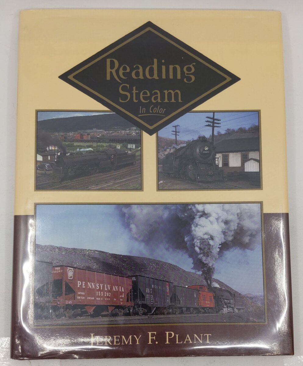Reading Steam In Color Hardcover Book By Jeremy F. Plant EX