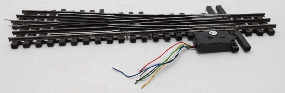 Ross 210M25 O Gauge RossReady Remote w/TMCC (DZ2500) RH Switch #6 VG/Box