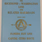 The Richmond-Washington Line And Related Railroads Hardcover By Richard E Prince EX