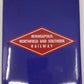 The Minneapolis Northfield & Southern Railway Hardcover Book By John C. Luecke EX