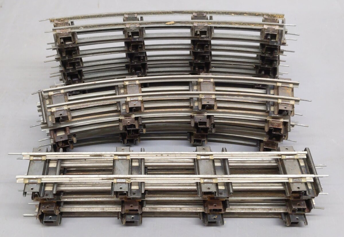 American Flyer 5301T Vintage S Steam Freight Set # 301, 605, 638 & 740 [4] VG/Box