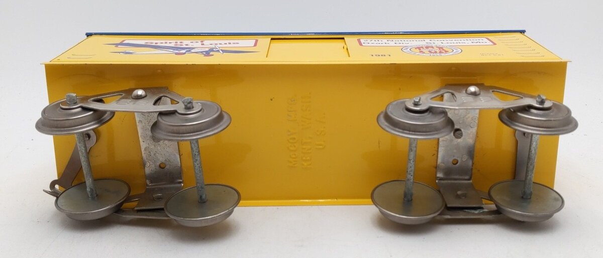 McCoy 1000-81 STD Gauge 1981 Spirit of St. Louis TCA Boxcar LN/Box