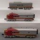 K-Line K25301 O Santa Fe ABA Diesel Loco Set w/TMCC #302 EX/Box