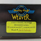 Weaver U18002SD O Gauge Pennsylvania RR 3-Bay 9-Panel Hopper #677206 (2-Rail) LN/Box