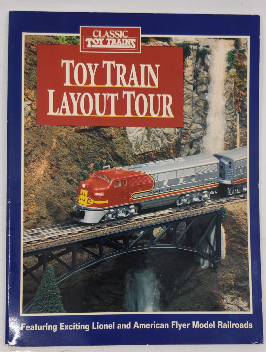 Toy Train Layout Tour Paperback Book By Richard Christianson VG