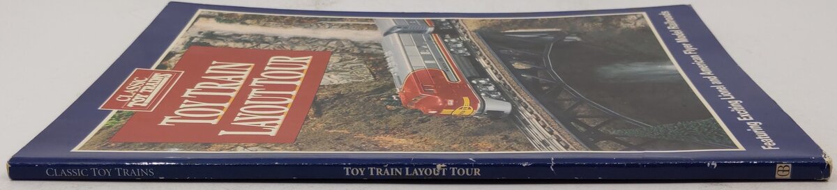 Toy Train Layout Tour Paperback Book By Richard Christianson VG