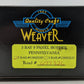 Weaver U18002SD O Gauge Pennsylvania RR 3-Bay 9-Panel Hopper #677326 (2-Rail) LN/Box