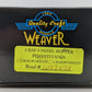 Weaver U18002SD O Gauge Pennsylvania RR 3-Bay 9-Panel Hopper #677078 (2-Rail) LN/Box