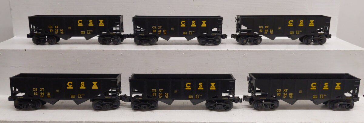 Lionel 1928130 O CSX Hopper Car Set (Pack of 6)