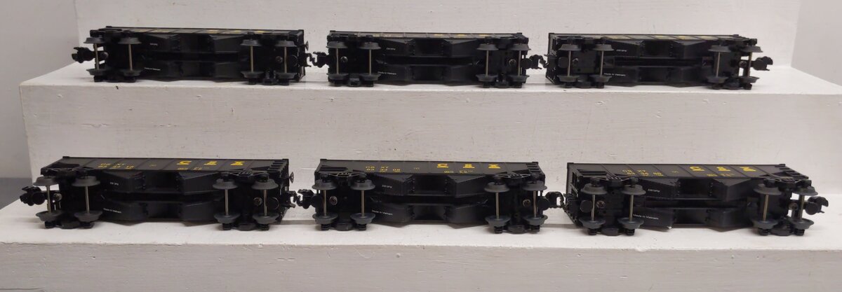 Lionel 1928130 O CSX Hopper Car Set (Pack of 6)