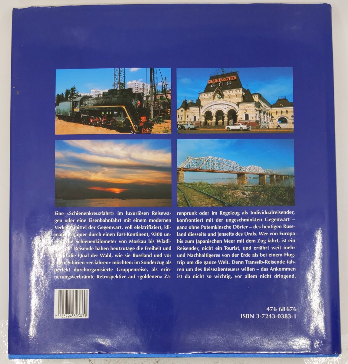 Die Transsibirische Eisenbahn Moskau Wladiwostok Hardcover Book By Petra Woebke VG