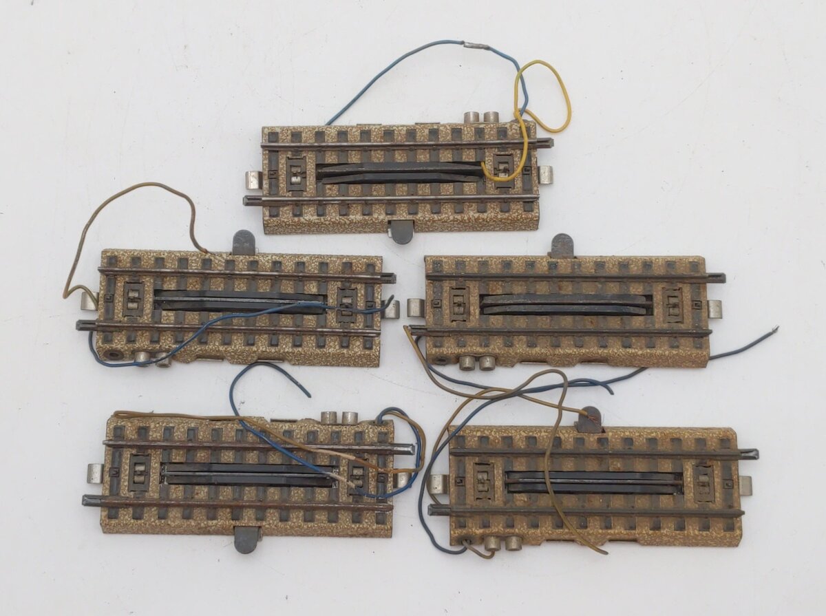 Marklin 3601EK HO Scale M Track Uncoupler Sections [5] VG