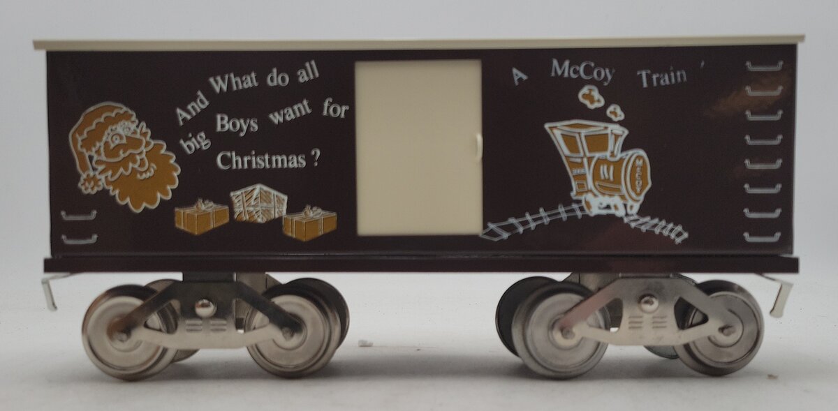 McCoy 2006 Standard Gauge What do All The Boys Want Christmas Boxcar EX/Box