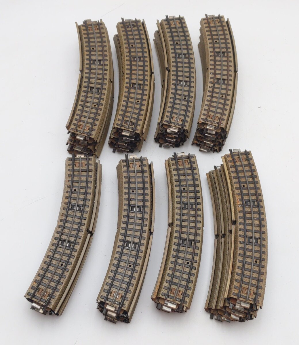 Marklin 3600A HO Scale M Track Curved Sections [58] VG