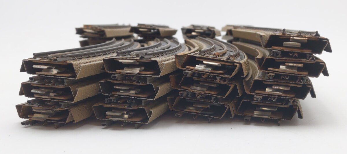 Marklin 3600A HO Scale M Track Curved Sections [58] VG