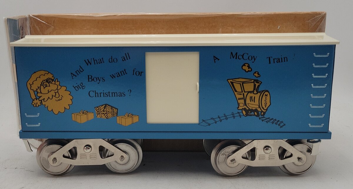 McCoy 2006 Standard Gauge What do All The Boys Want Christmas Boxcar EX/Box