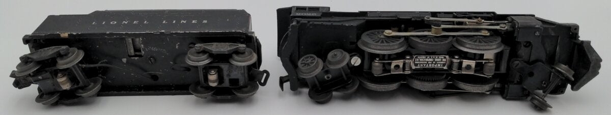 Lionel 2025 Vintage O 2-6-2 Die-Cast Steam Locomotive with 2466WX Tender VG