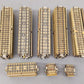 Marklin HO Scale M Track Assorted Straight Track Sections [100] VG