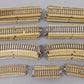 Marklin HO Scale M Track Curved and Straight Assorted Sections [100] VG
