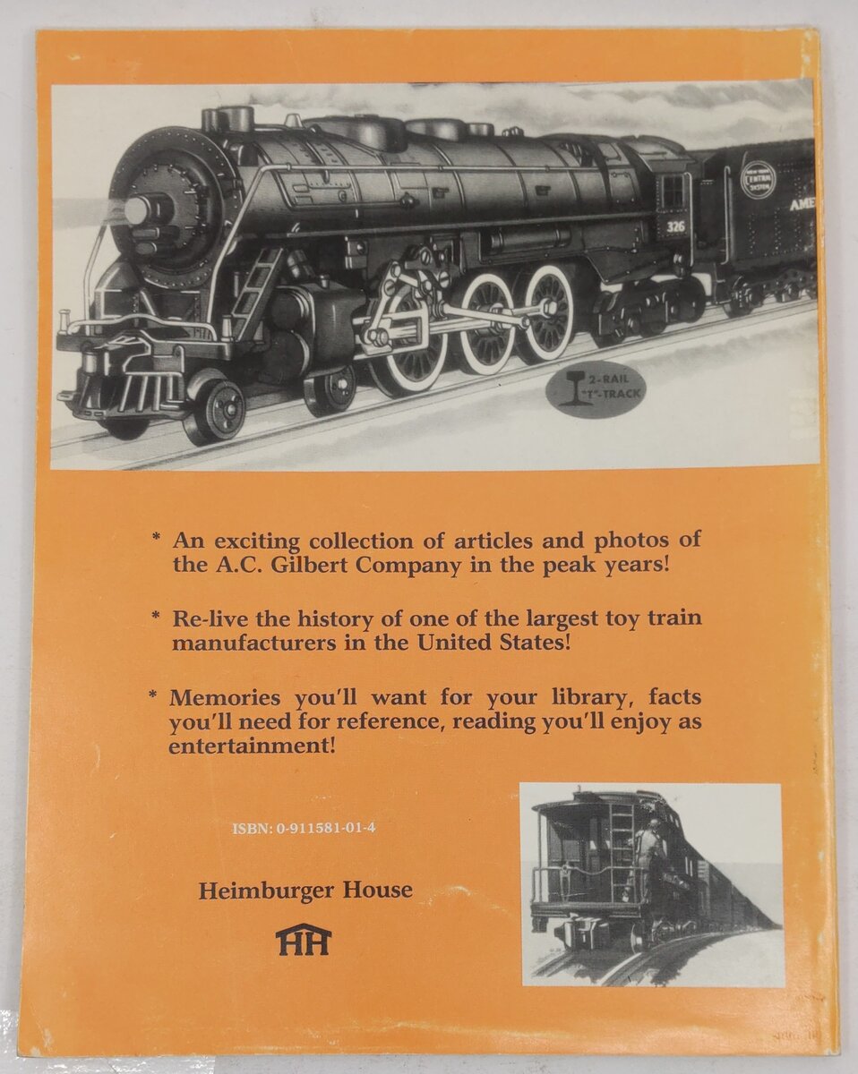 A.C. Gilbert's Heritage Paperback Book By Donald Heimberger VG