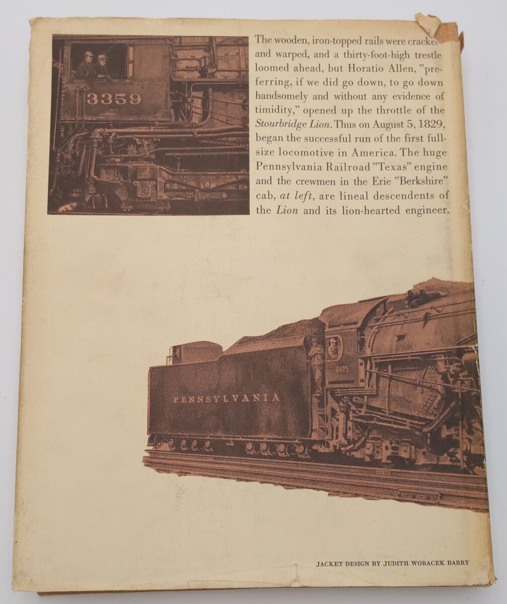 The Iron Horse Hardcover Book By Henry B. Comstock VG
