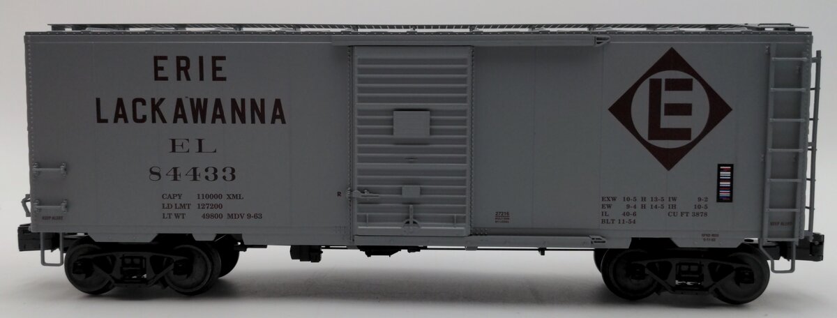 Lionel 6-27216 O Gauge Erie-Lackawanna PS-1 Box Car #84433 EX/Box