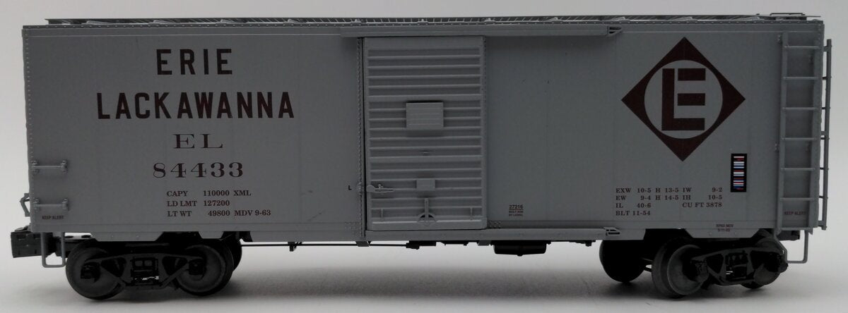 Lionel 6-27216 O Gauge Erie-Lackawanna PS-1 Box Car #84433 EX/Box