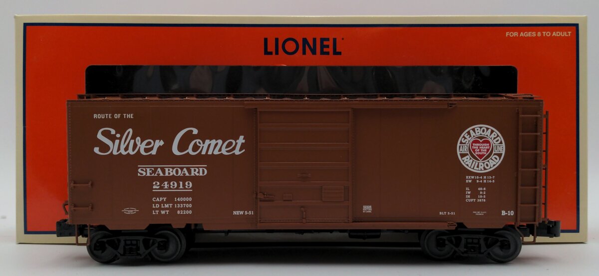 Lionel 6-52325 O Gauge Seaboard 