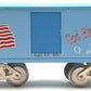 McCoy Standard Gauge "God Bless America" Boxcar w/ Music Box EX/Box