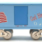McCoy Standard Gauge "God Bless America" Boxcar w/ Music Box EX/Box
