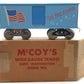 McCoy Standard Gauge "God Bless America" Boxcar w/ Music Box EX/Box