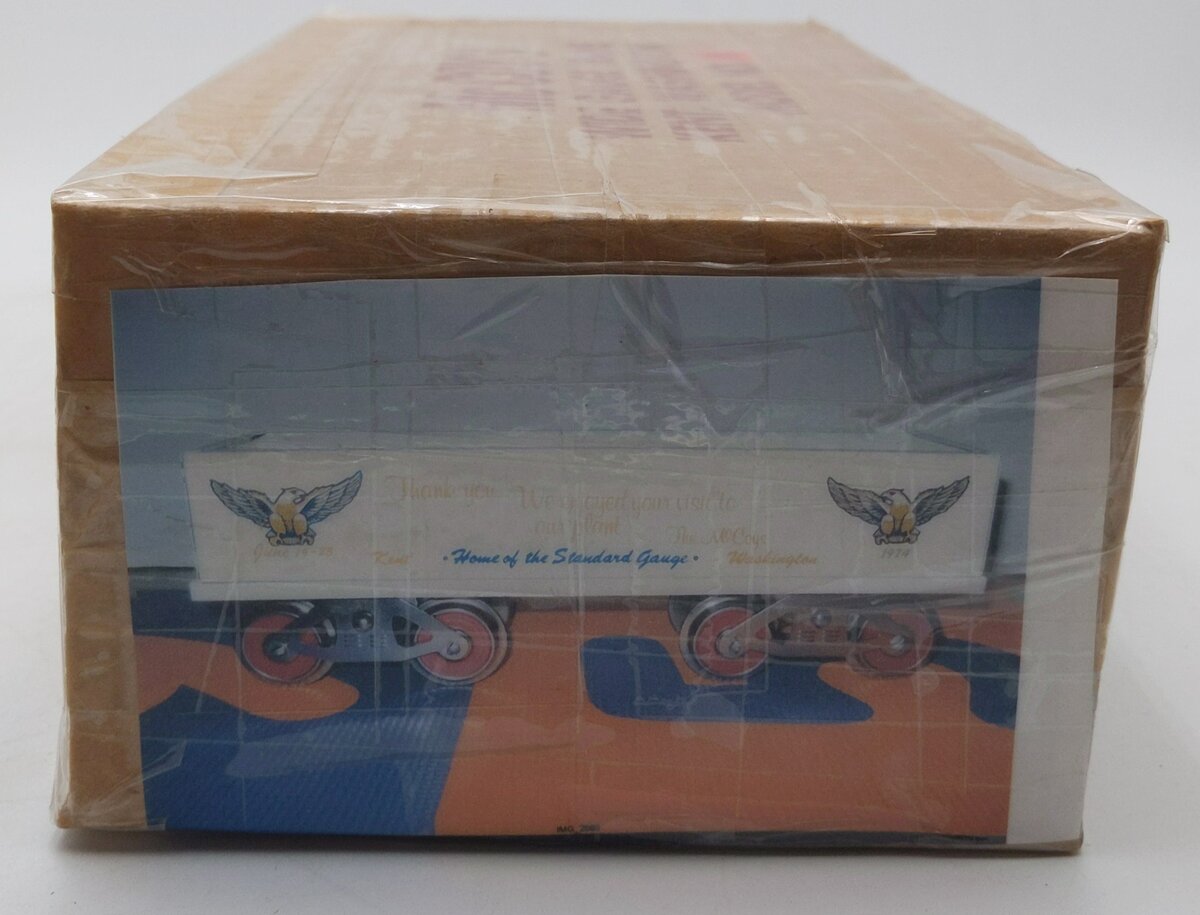McCoy Standard "Thank you for coming to the plant" Gondola #1974 EX/Box