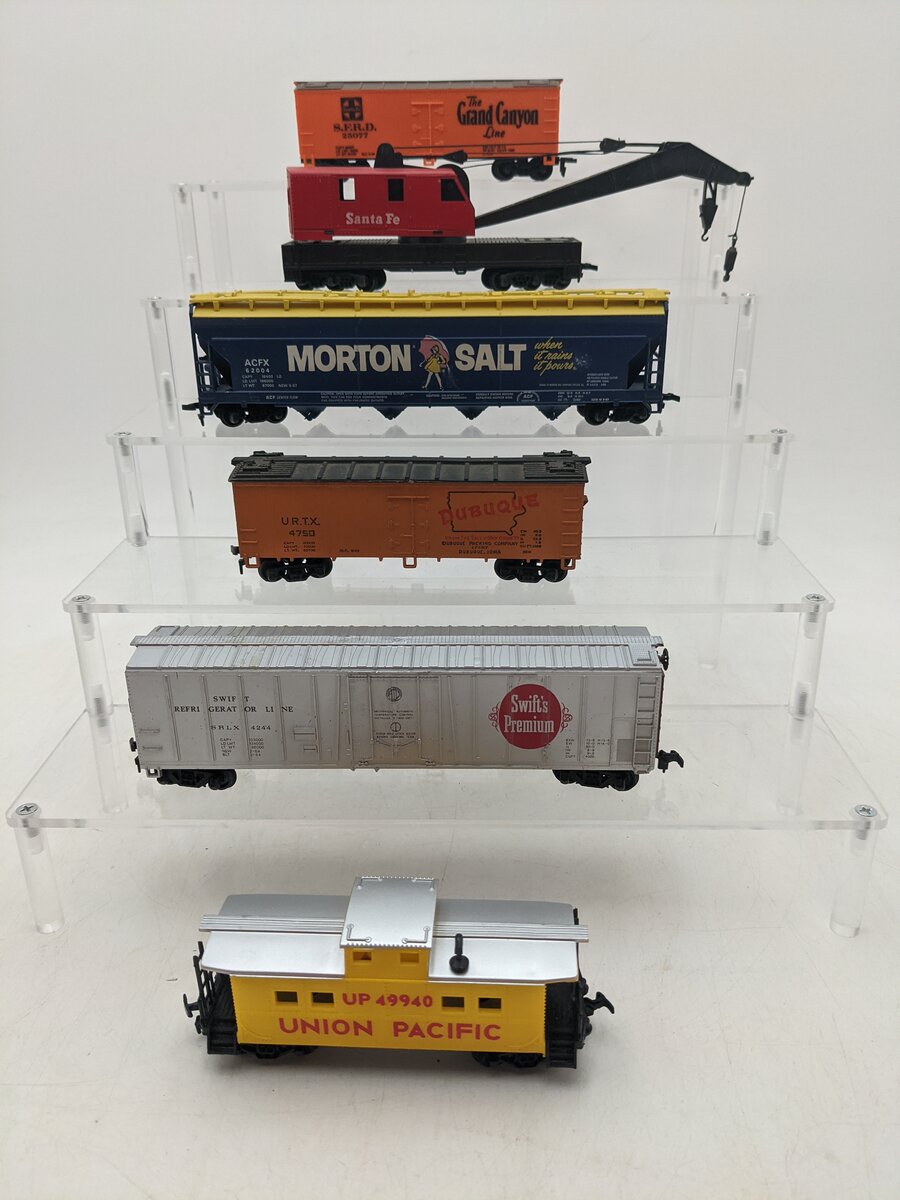 HO Scale Assorted Freight Cars [6] EX