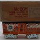 McCoy 1000-68 Standard gauge Cleveland Great Lakes Division Stock Car LN/Box