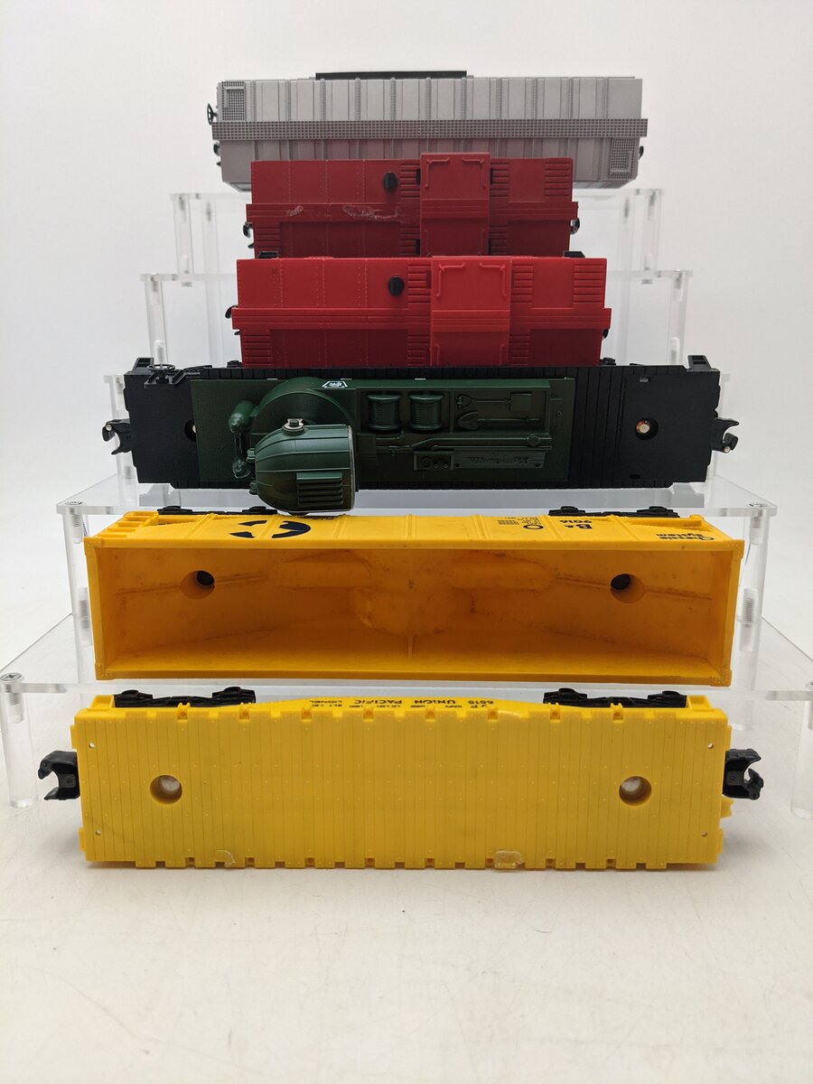 Lionel O Gauge Assorted Freight Cars [6] EX