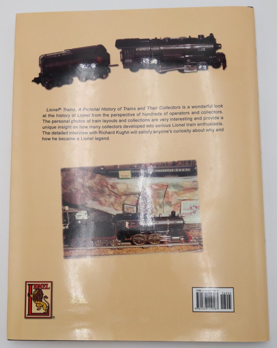 Lionel Trains: A Pictorial History of Trains and Their Collectors Hardcover Book EX