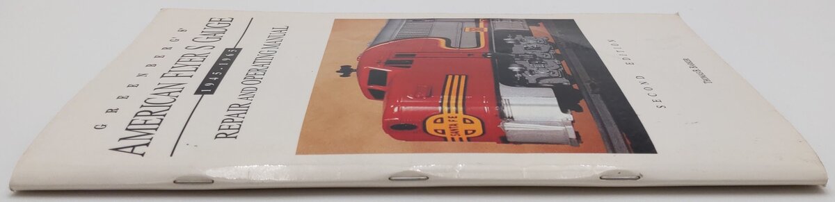 Greenberg's American Flyer S Gauge 2nd Edition Paperback Book By Thomas B Barker EX