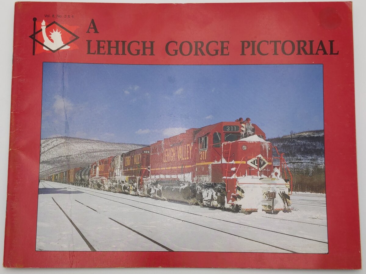 A Lehigh Gorge Pictorial Vol.8 No.3 & 4 Paperback Book VG