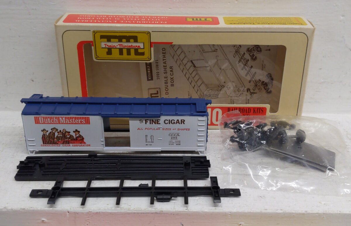 Train Miniature HO Tobacco Road Series Cigars Boxcar Kits: 2031, 2034, 2040 [3] EX/Box