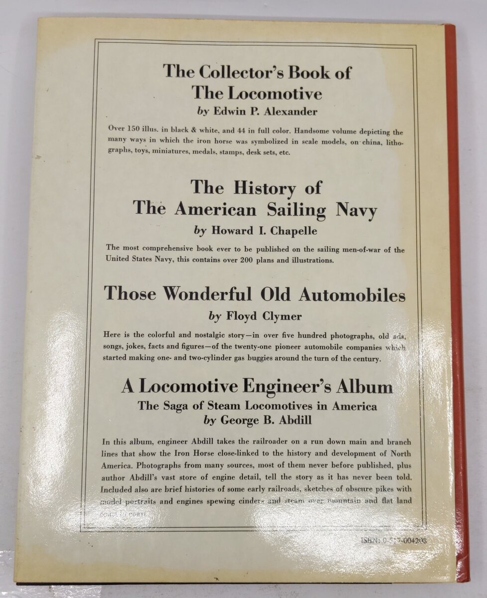 Highball: A Pageant Of Trains Hardcover Book By Lucius Beebe VG