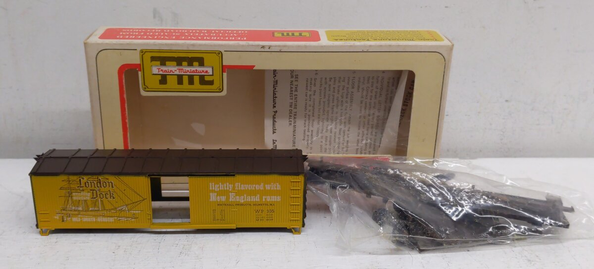 Train Miniature HO Tobacco Road Series Boxcar Kits: 2253, 2254, 2711 [3] EX/Box