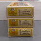 Train Miniature HO Tobacco Road Series Boxcar Kits: 2253, 2254, 2711 [3] EX/Box