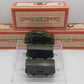 Lionel MTH 11-6029 O Scale Armored Motor Car #203 w/ 2 Ammo Cars #900 Set NIB