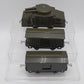 Lionel MTH 11-6029 O Scale Armored Motor Car #203 w/ 2 Ammo Cars #900 Set NIB