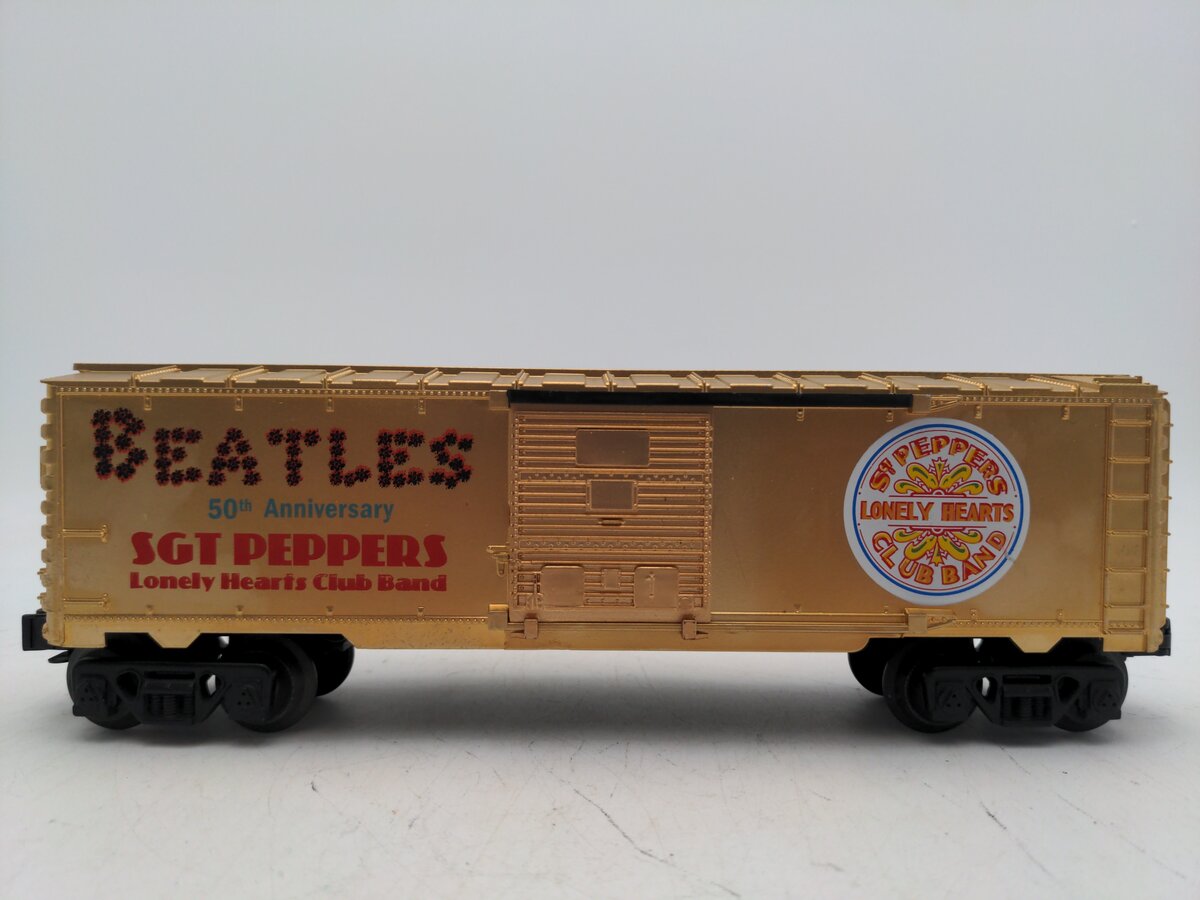 Lionel O Beatles 50th Anniversary SGT Pepper's Lonely Hearts Club Band Boxcar VG