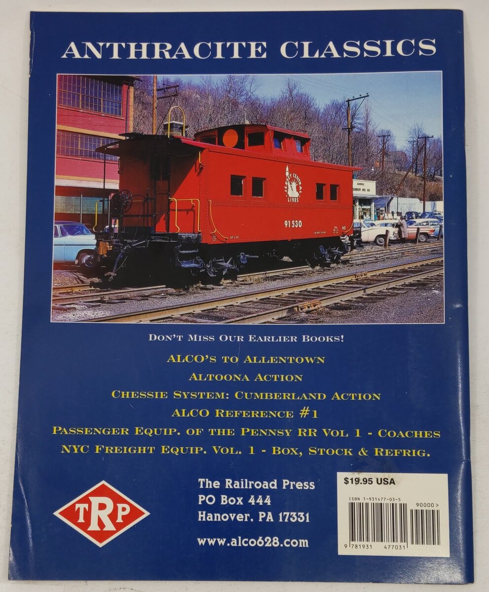 Anthracite Classics Paperback Book By William R. McClellan EX
