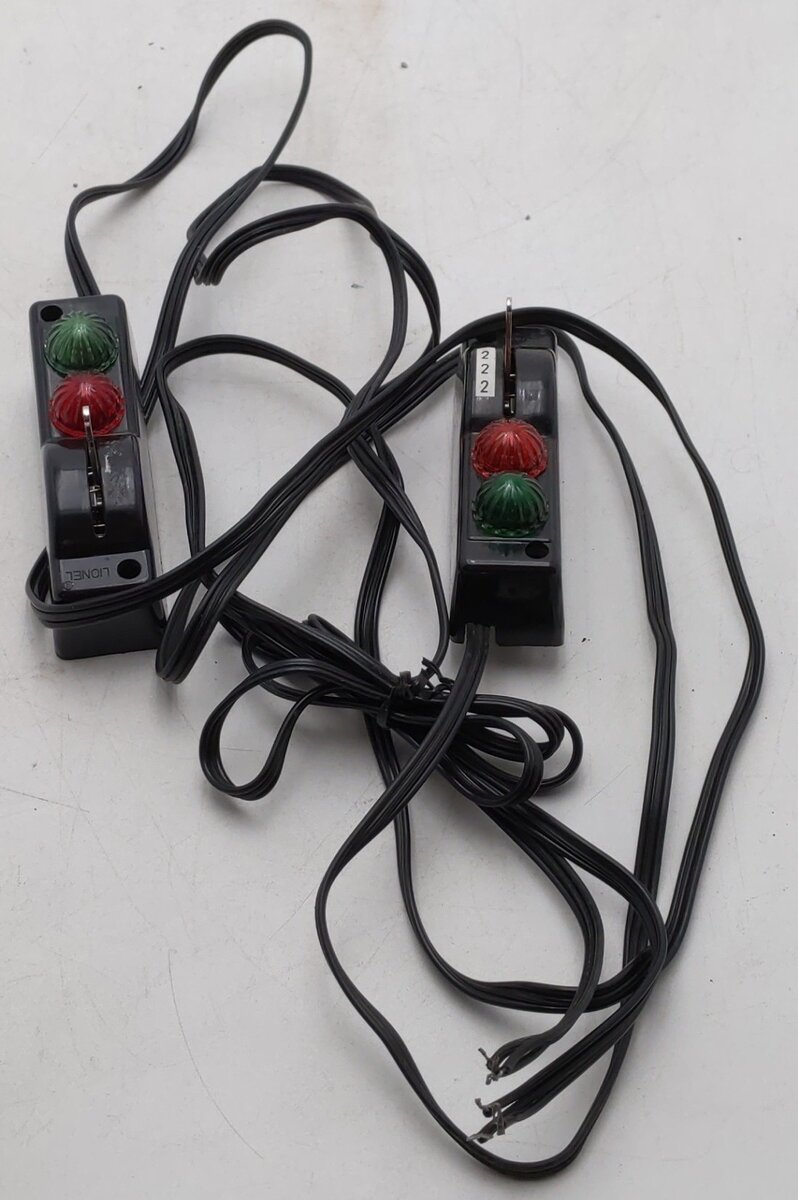 Lionel O22 Vintage O Switch Right Hand Remote Control Switch (2)/Box