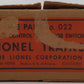 Lionel O22 Vintage O Switch Right Hand Remote Control Switch (2)/Box