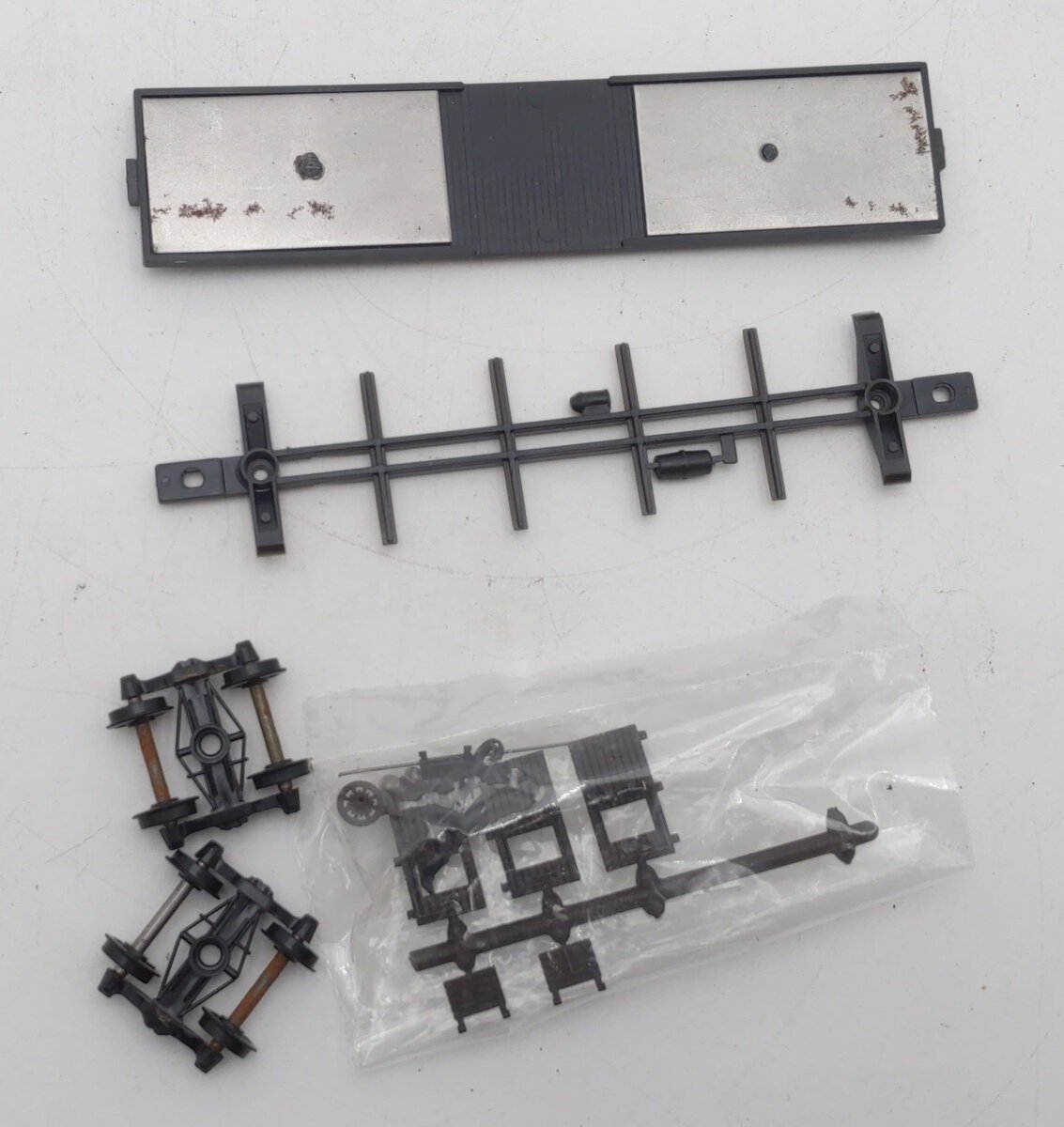 Train Miniature 1974 HO Silver Gate Convention Box Car Kit EX