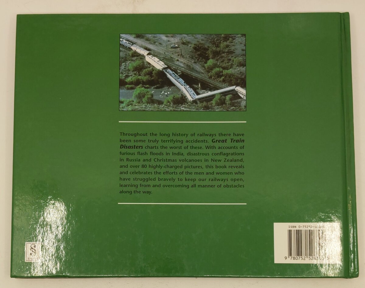 Great Train Disasters Hardcover Book By Geoffrey Kichenside EX